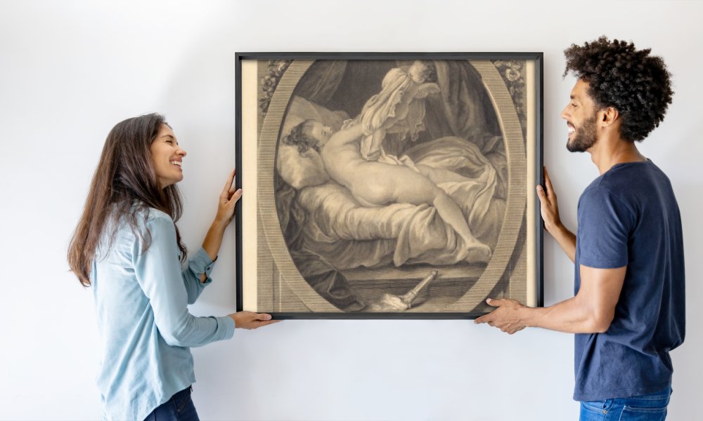 E. Guersant after Jean Honoré Fragonard