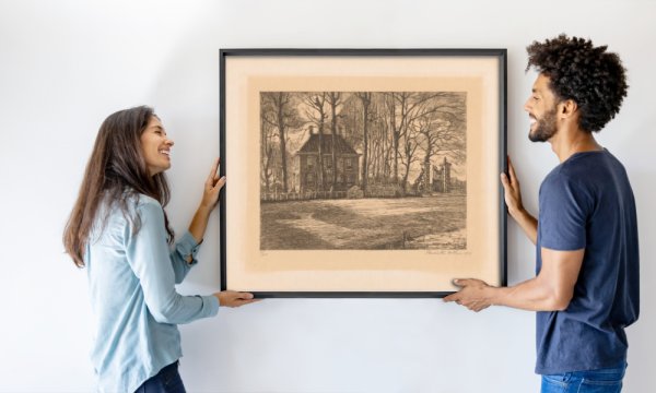 Henriëtte de Vries (signed by artist)