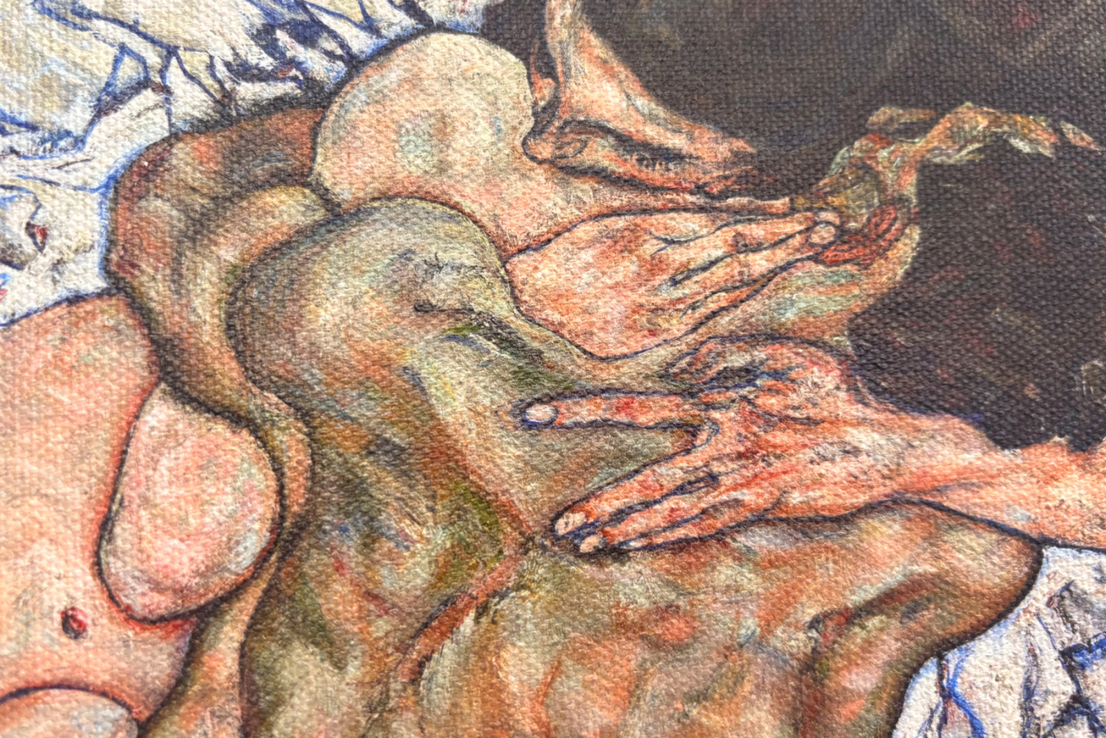 Die Umarmung, 1917 - Egon Schiele