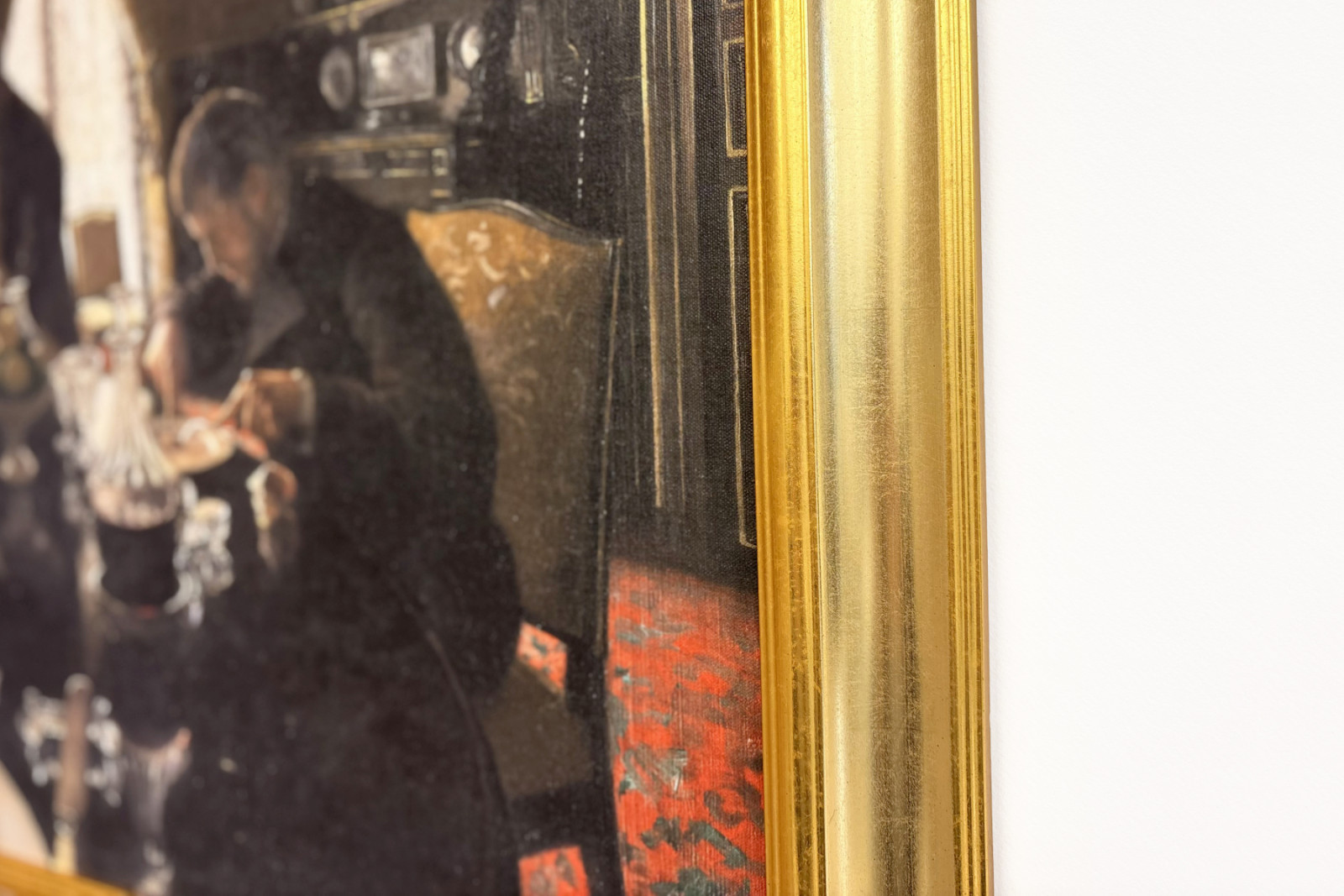 Abendessen in der Rue Miromesnil, im Haus der Familie Caillebotte - Gustave Caillebotte