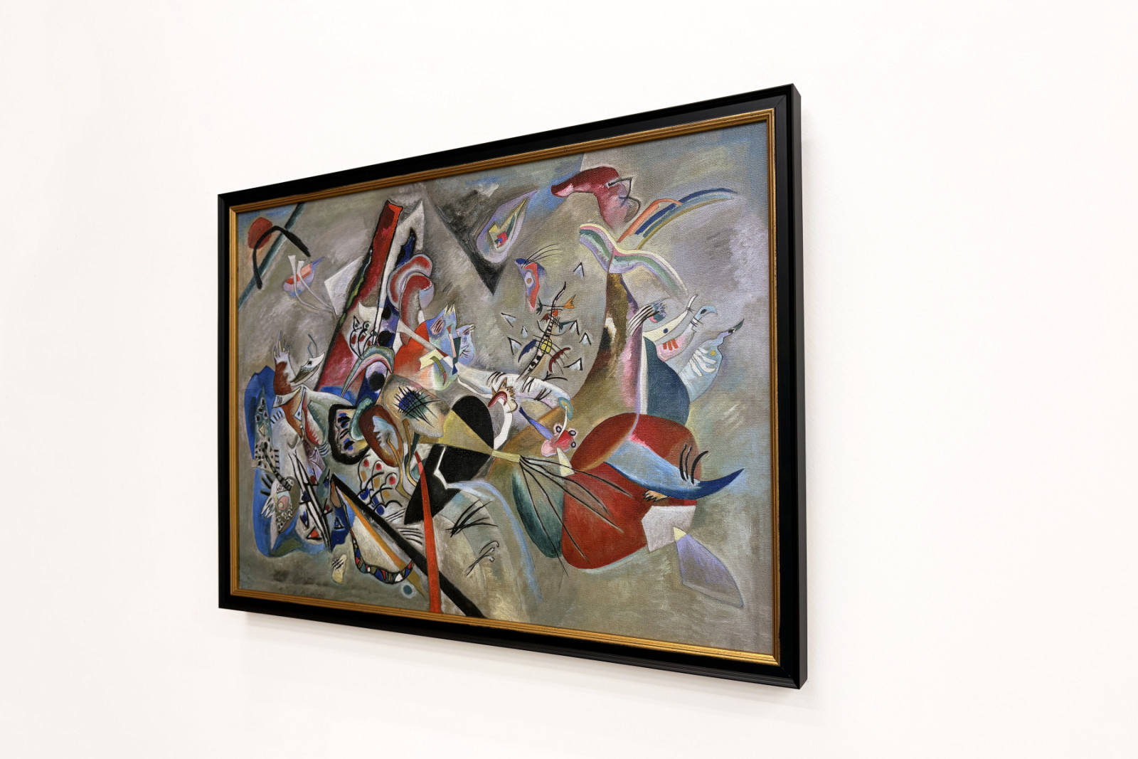 Im Grau, 1919 - Wassily Kandinsky