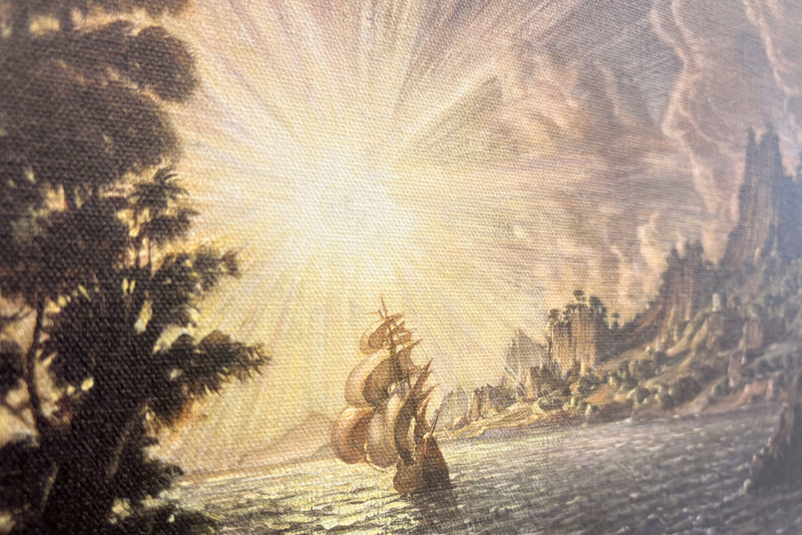 Die Schiffe, die Abendsonne - Konstantin Bogayevsky