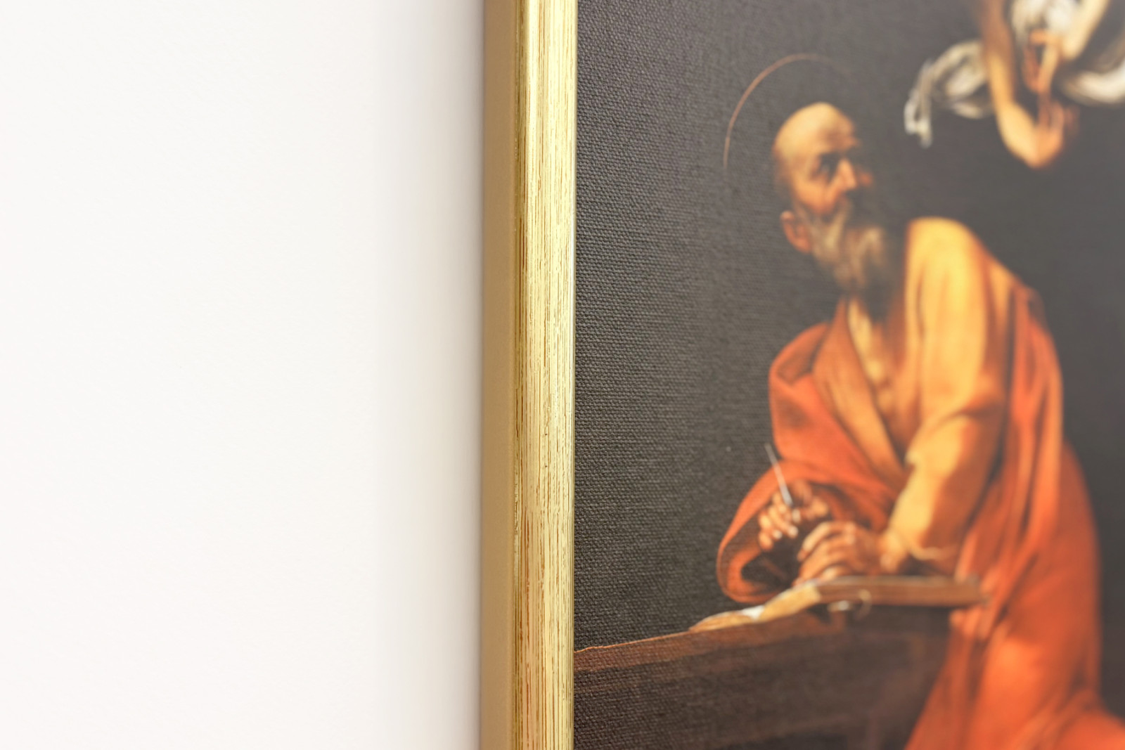 Die Inspiration des Heiligen Matthäus - Michelangelo Merisi Caravaggio
