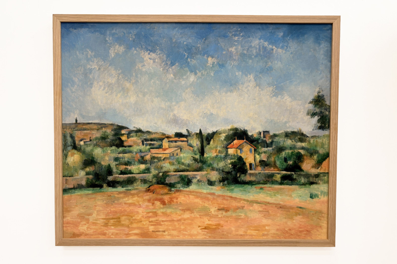 Die Bellevue-Ebene / Die roten Erden (La plaine de Bellevue / Les terres rouges) - Paul Cézanne