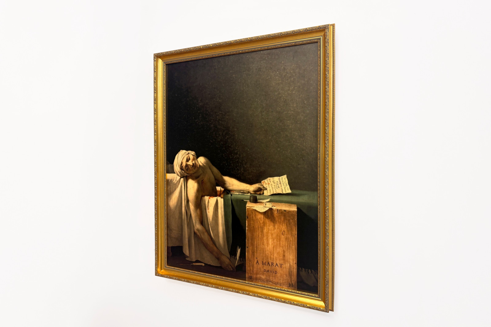 Der Tod des Marat - Jacques Louis David