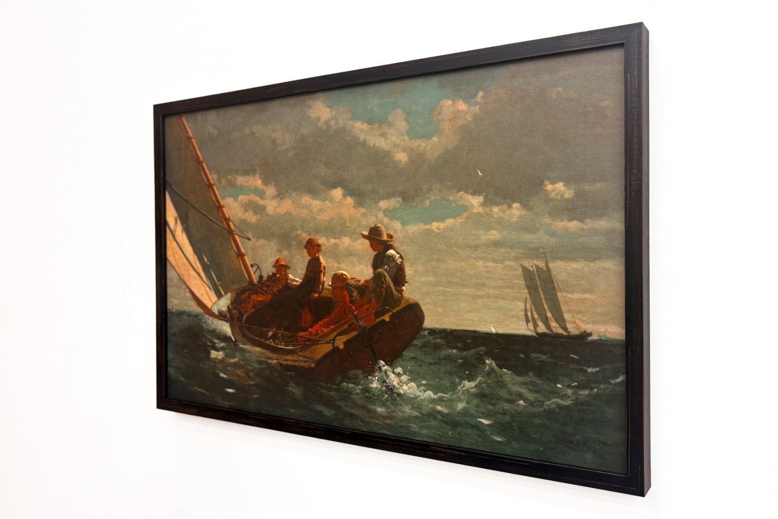 Breezing Up (Ein frischer Wind) 1873-76 - Winslow Homer