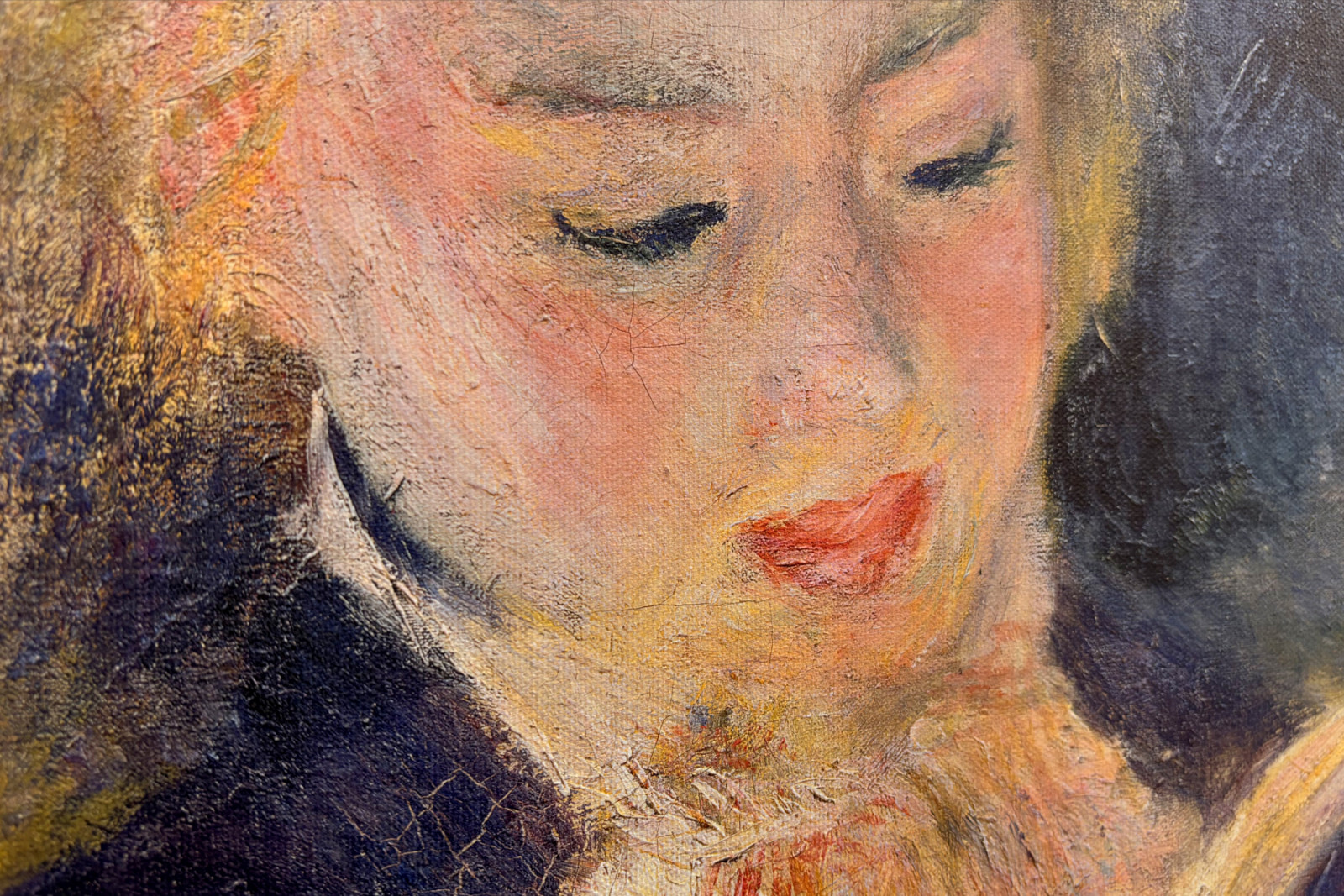 Lesendes Mädchen, 1874 - Pierre-Auguste Renoir