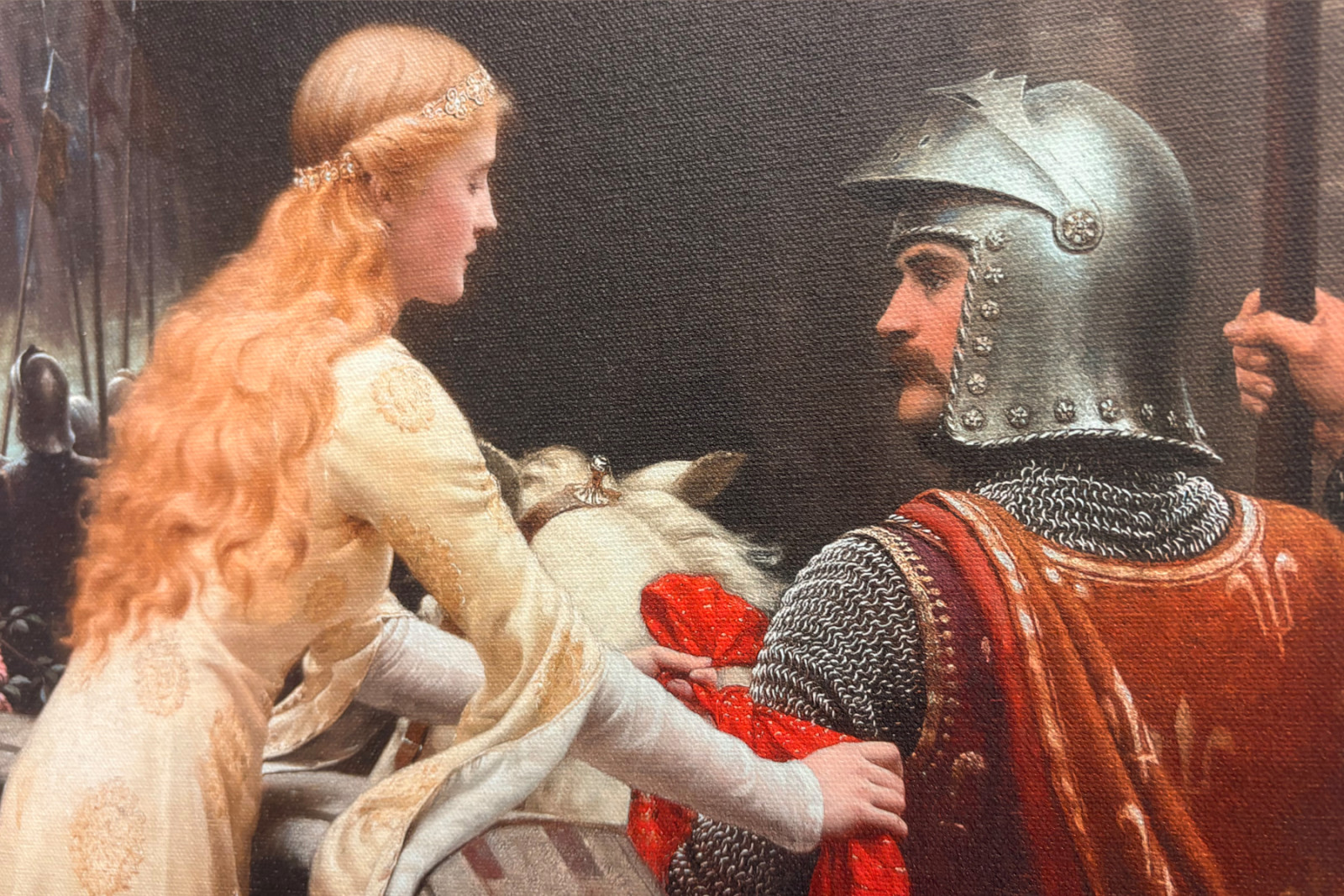Gott Speed - Edmund Leighton