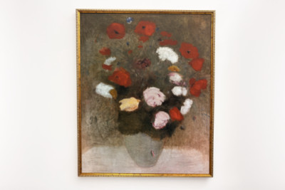 Blumenstrauß mit Mohnblumen - Odilon Redon