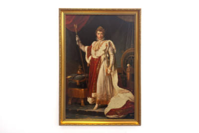 Napoleon in Krönungsroben, ca. 1804 - Baron François Pascal Simon Gérard