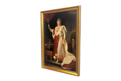 Napoleon in Krönungsroben, ca. 1804 - Baron François Pascal Simon Gérard