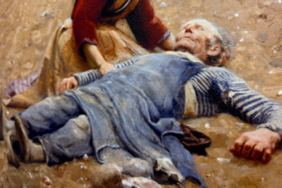 Erschöpft oder Der Märtyrer, 1889 - Hans Andersen Brendekilde