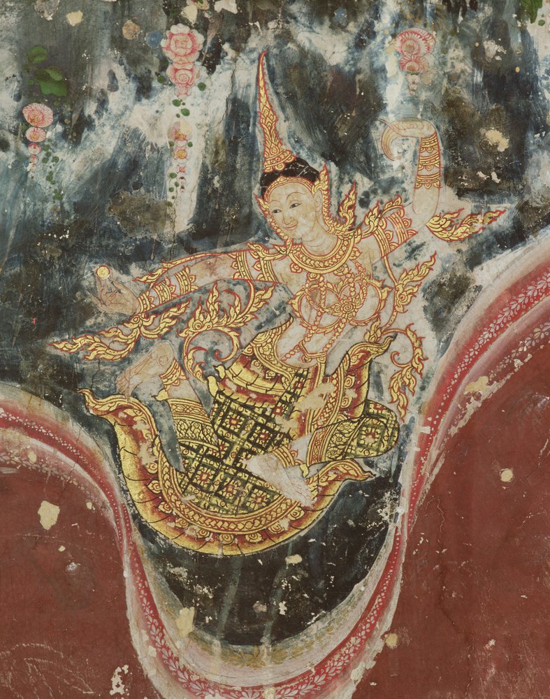 Übernatürliches Wesen, Wat Suwannaram, Thonburi, Thailand von Unknown