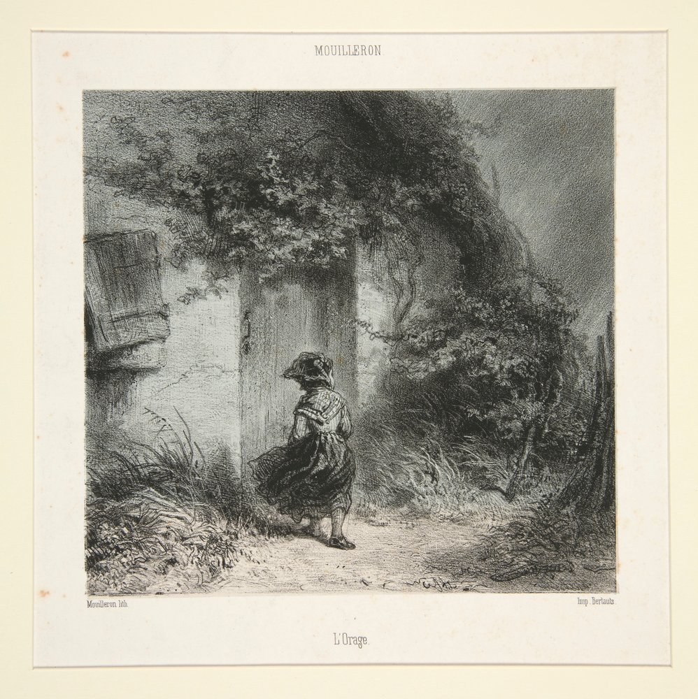 Das Gewitter von Adolphe Mouilleron
