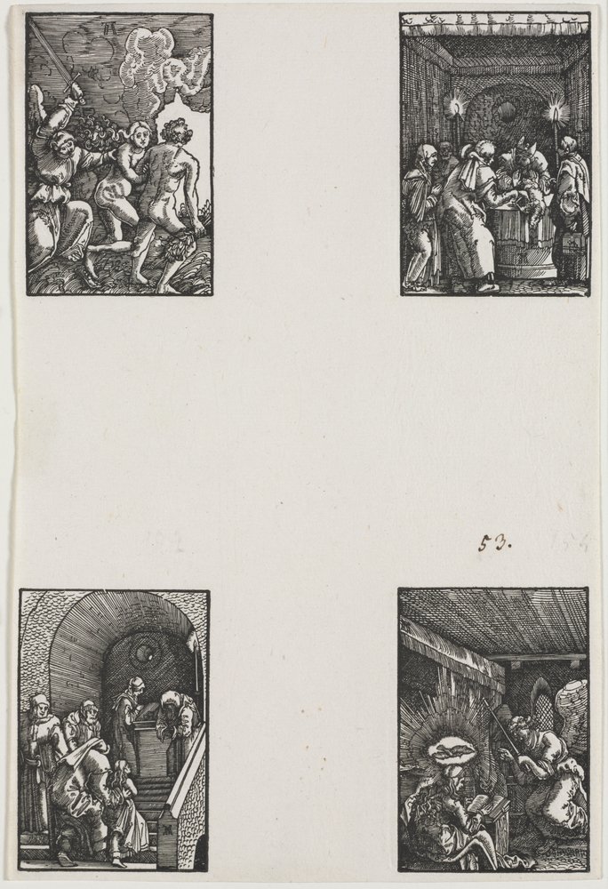 Der Fall und die Erlösung des Menschen von Albrecht Altdorfer
