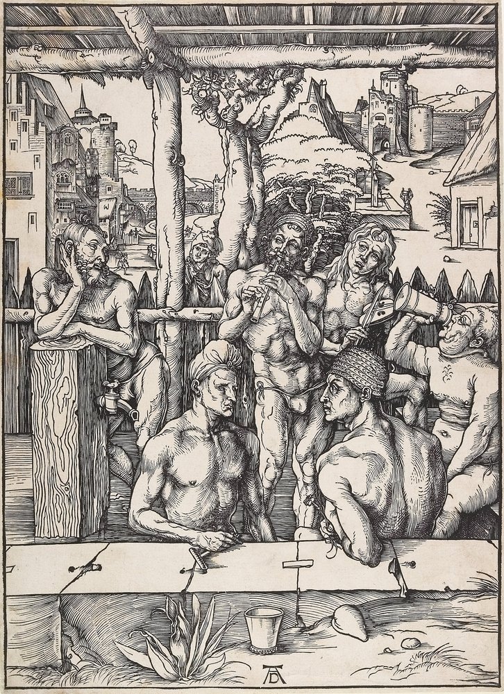 Das Männerbad von Albrecht Dürer
