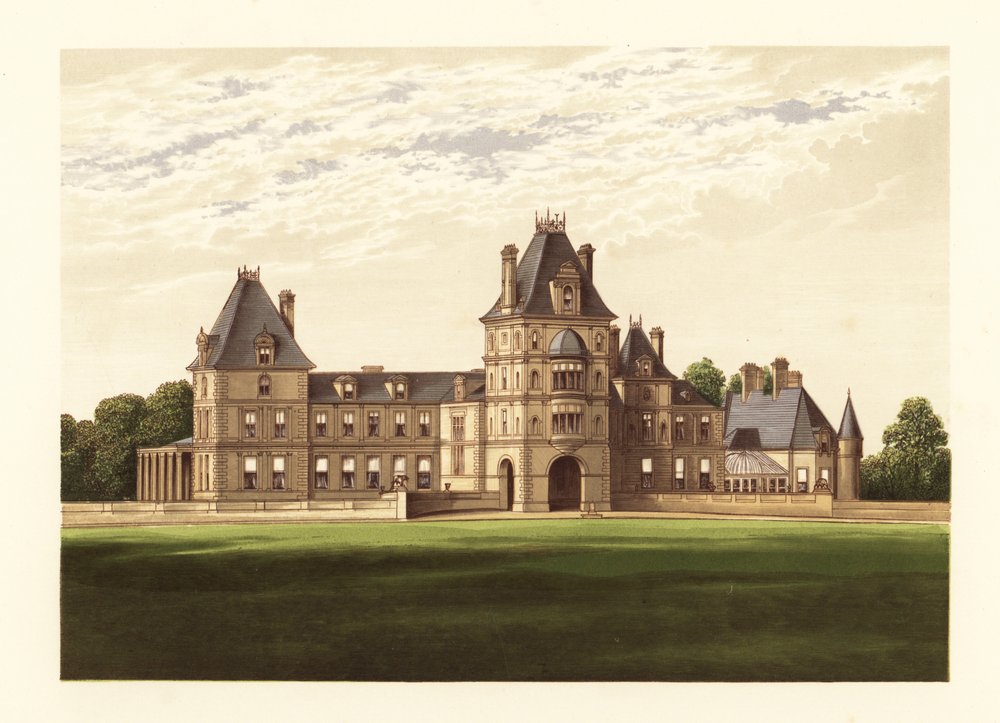 Wynnstay, Denbighshire, Wales von Alexander Francis (after) Lydon