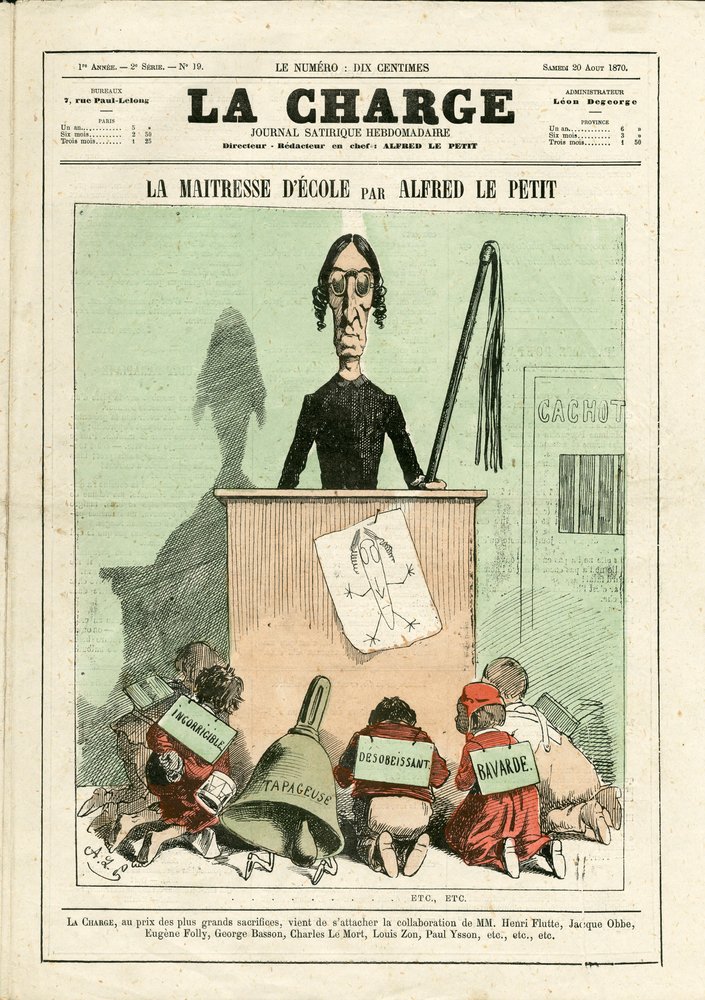 La Charge (1870), Nummer 19, Satirisch in Farben