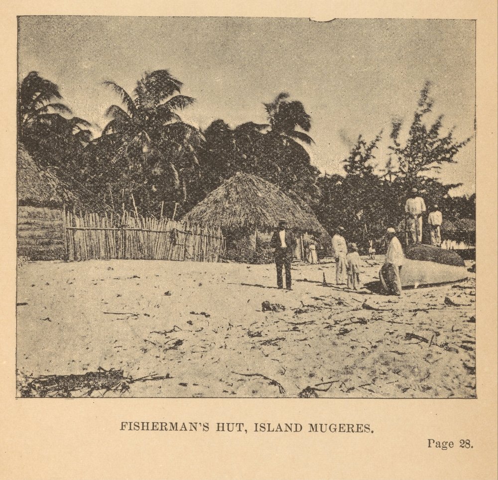 Fischerhütte, Insel Mugeres von Alice D. Le Plongeon