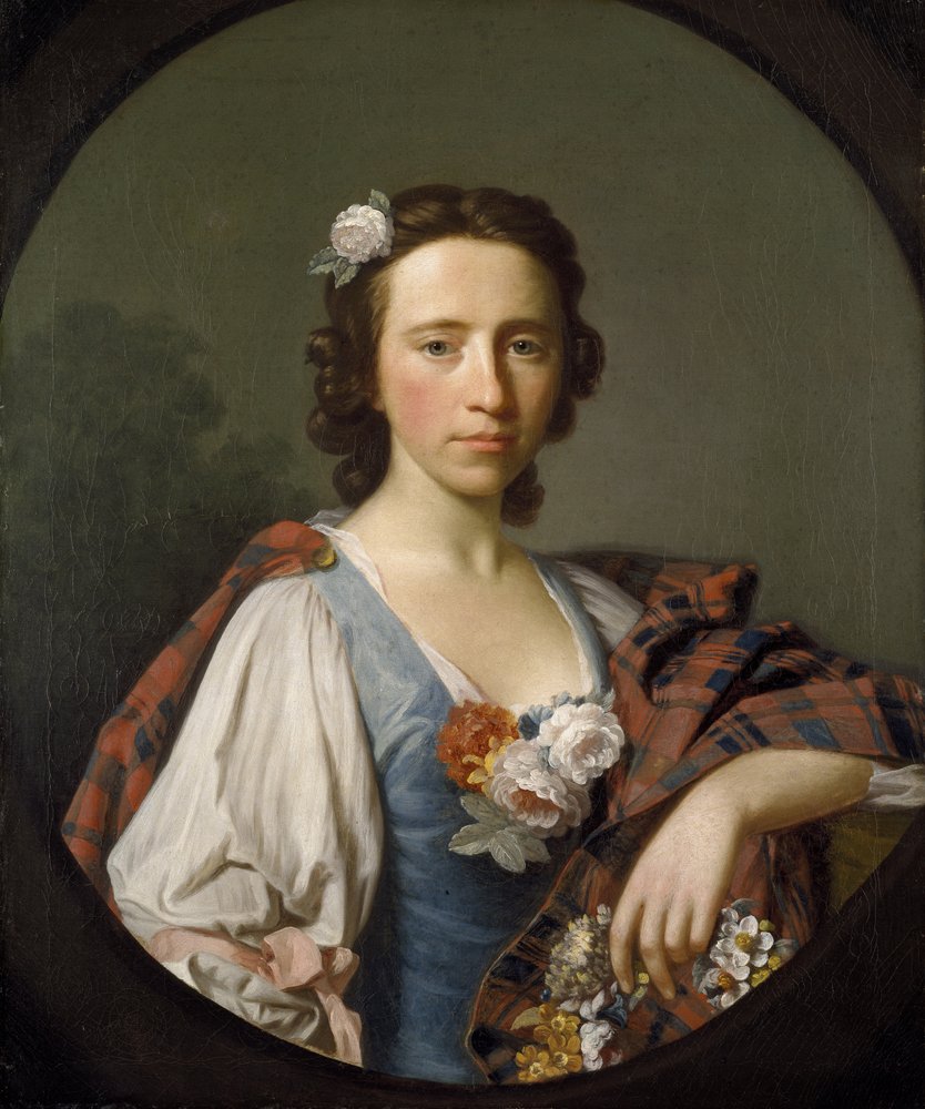 Porträt von Flora MacDonald von Allan Ramsay