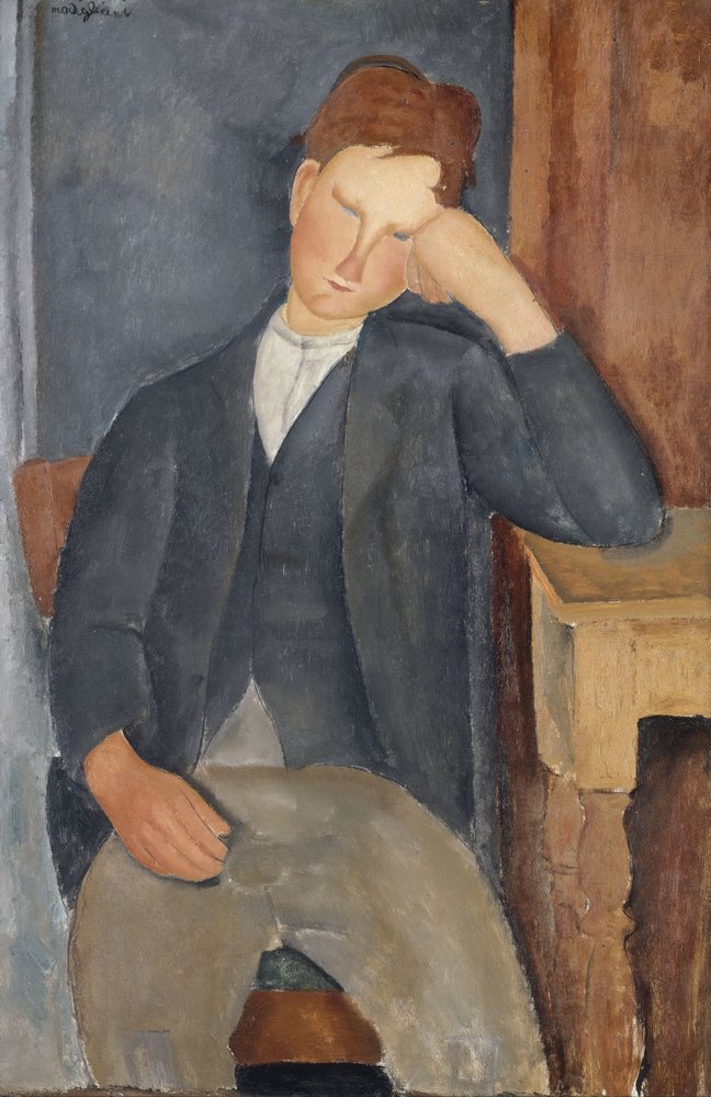 Der junge Lehrling von Amedeo Modigliani