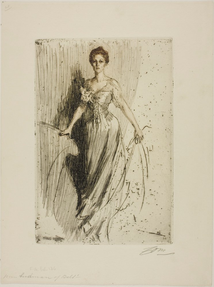 Miss Lurman von Anders Zorn