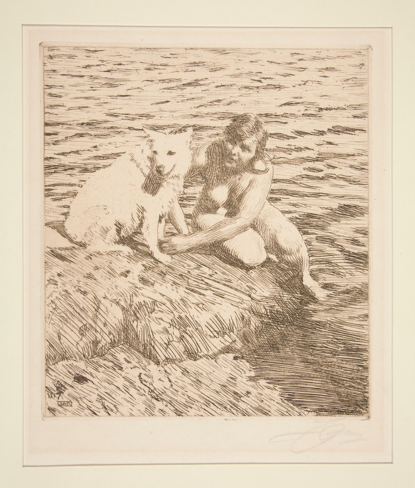 Sappho von Anders Leonard Zorn