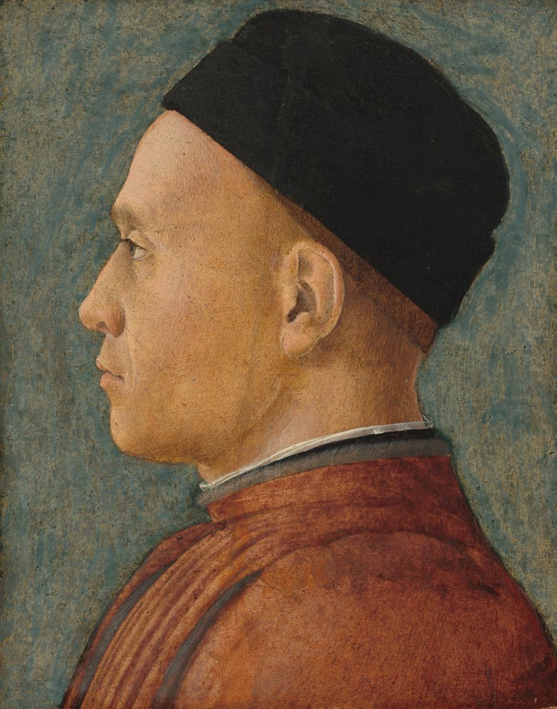 Porträt eines Mannes von Andrea Mantegna