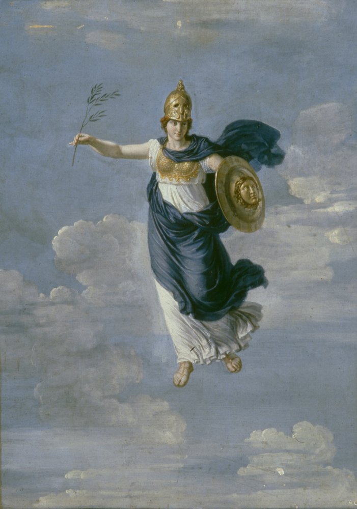 Minerva im Himmel, 1820 von Andrei Ivanovich Ivanov