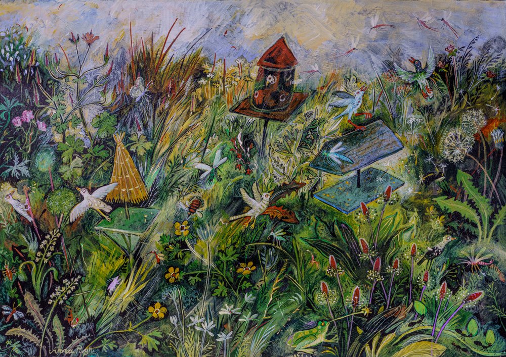 Ok, also zeichne einen Frosch von Anna Pugh