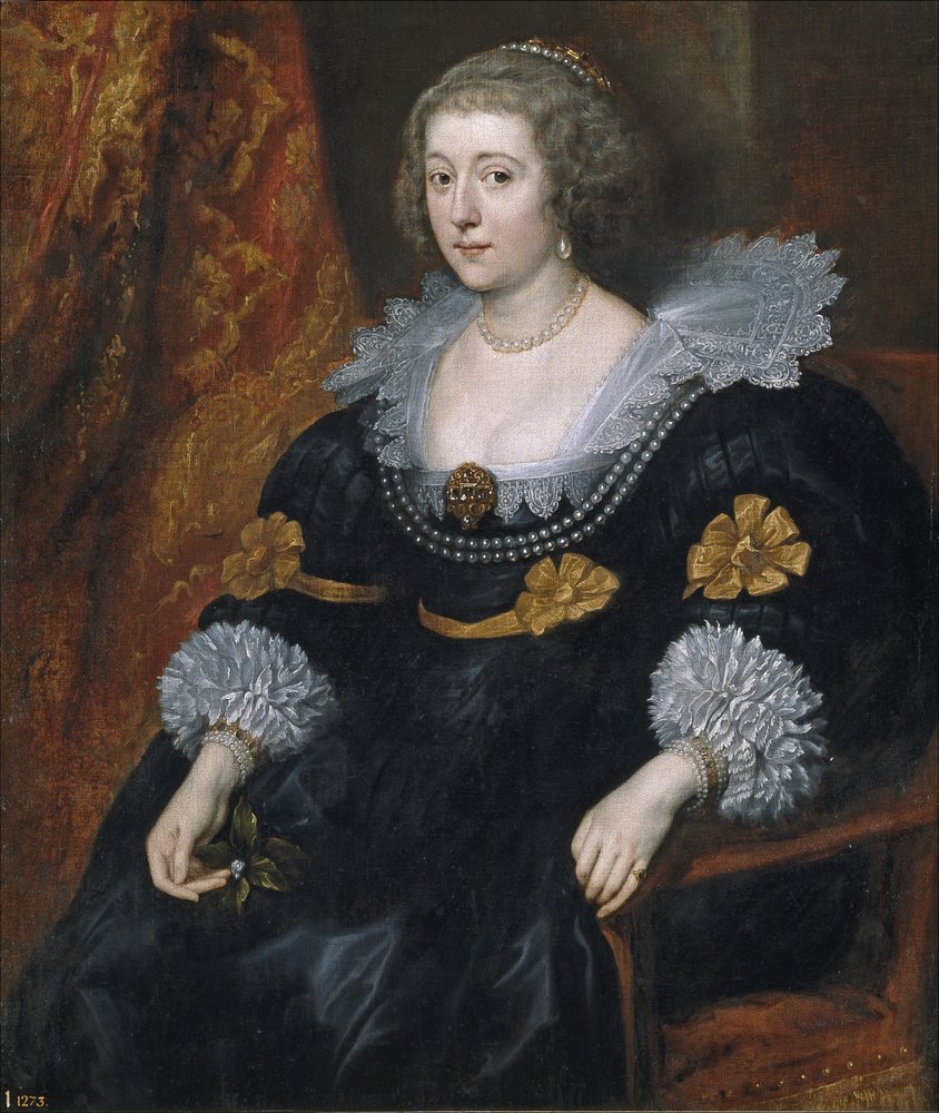 Porträt von Amalia von Solms-Braunfels von Anthony van Dyck