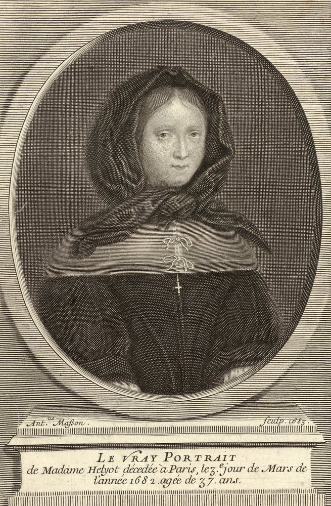 Porträt von Marie Helyot von Antoine Masson