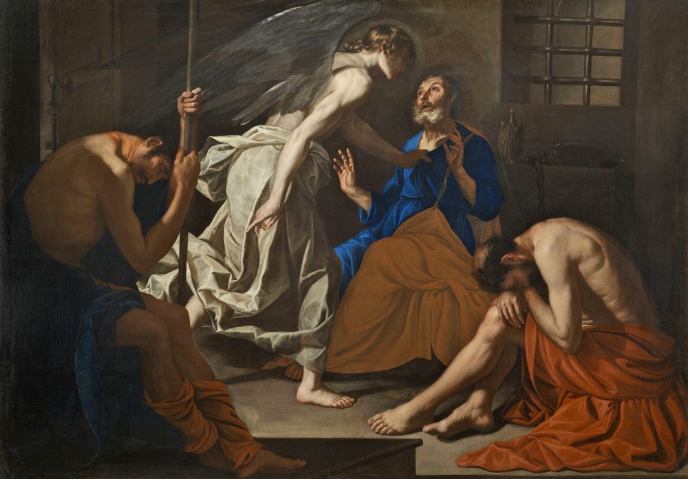 Die Befreiung des heiligen Petrus von Antonio de Bellis