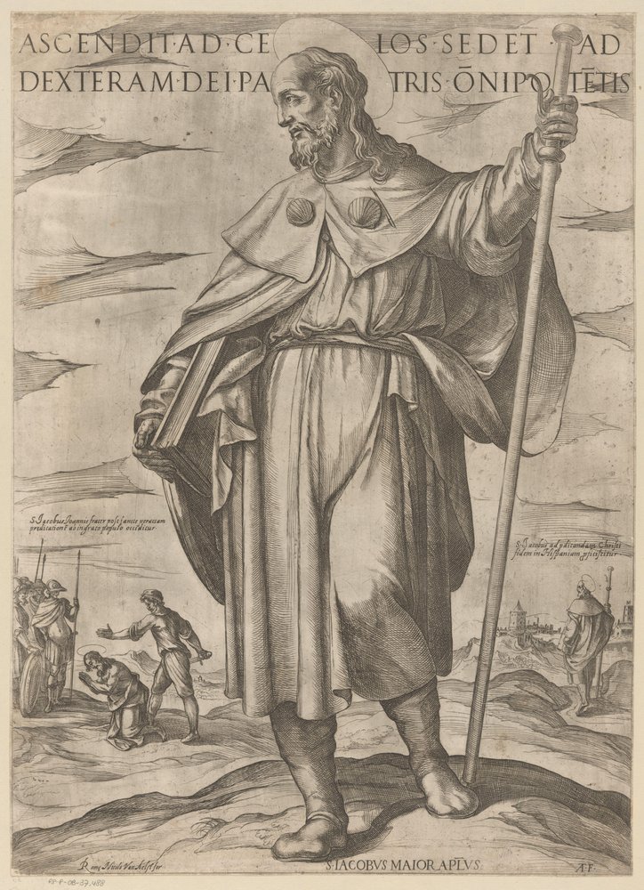 Der heilige Jakobus der Ältere von Antonio Tempesta