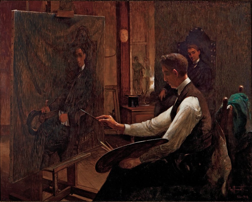 Im Atelier von Arthur Timótheo da Costa