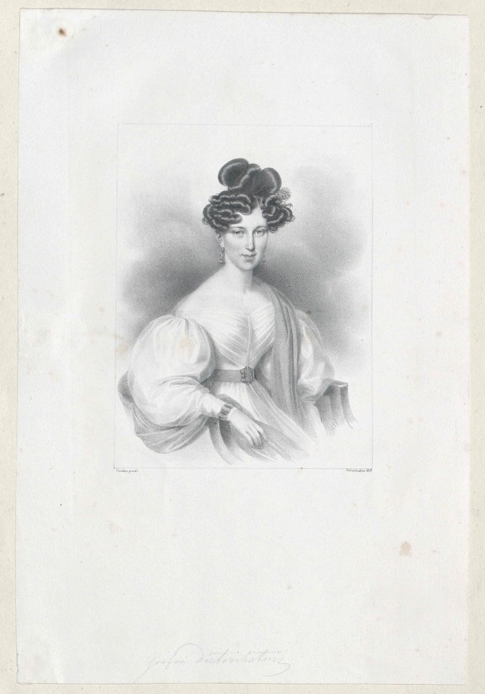 Gabriele Gräfin Wratislaw von Mitrowitz von Artist Unknown