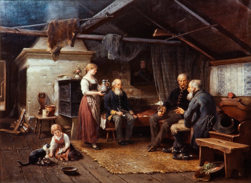 Die Veteranen (Aus vergangenen Tagen) von Bengt Nordenberg