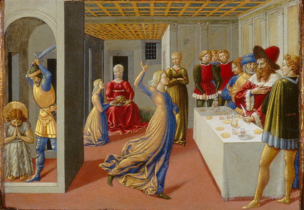 Das Fest des Herodes und die Enthauptung von Johannes dem Täufer, 1461-1462 von Benozzo Gozzoli