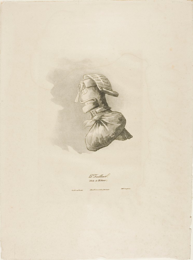 Der Schneider, aus Arts et Métiers von Bernard Gaillot