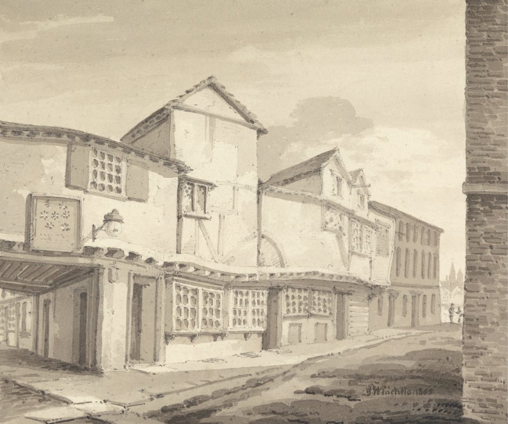 Teil des Klosters St. Saviours, Southwark von C. John M. Whichelo