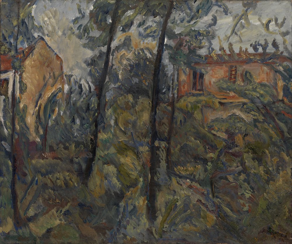 Landschaft mit Häusern, um 1918 von Chaim Soutine