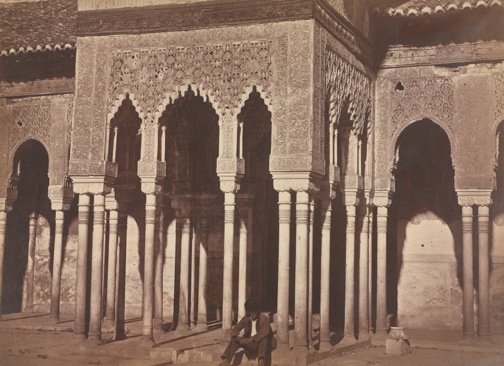 Hof, Alhambra von Charles Clifford