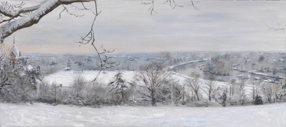 Weiße Diamanten Richmond Hill Schnee, 2015 von Christian Furr