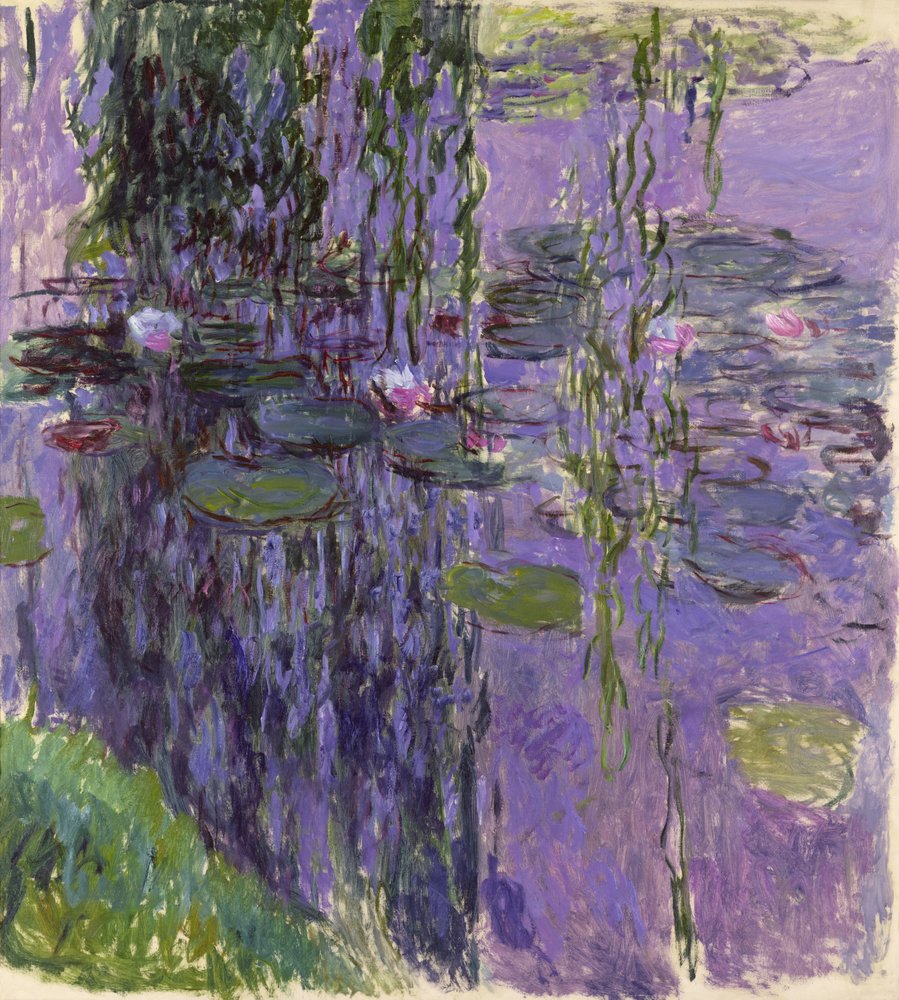 Seerosen, 1916-19 von Claude Monet