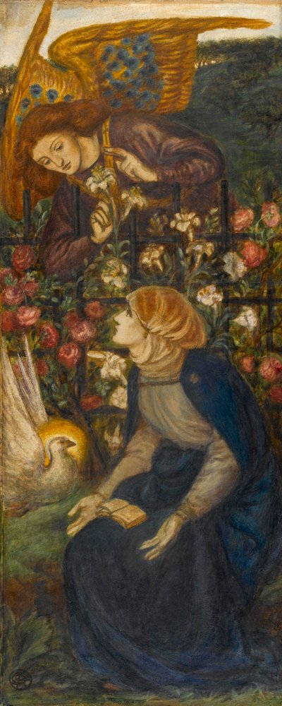 Die Verkündigung, 1861 von Dante Gabriel Charles Rossetti