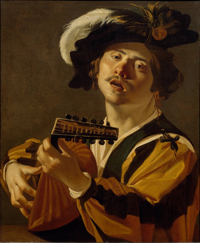 Der Lautenspieler von Dirck van Baburen
