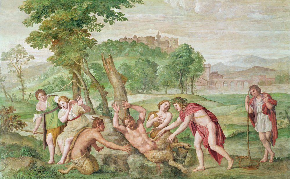 Die Häutung des Marsyas, ca. 1616-18 von Domenichino