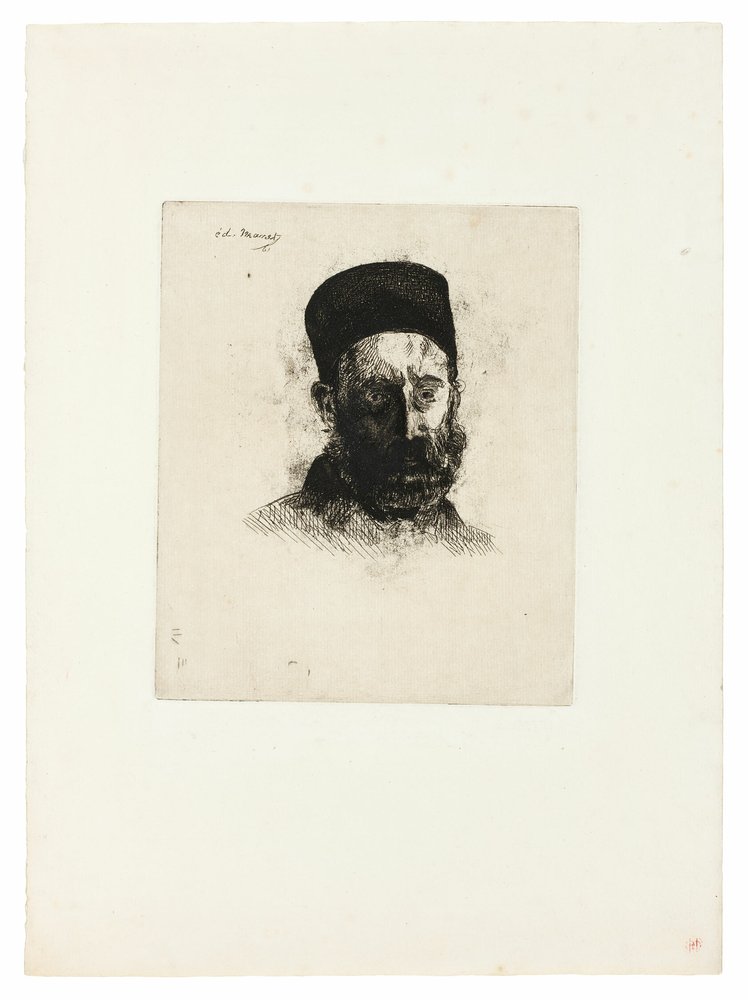 M. Manet (Der Vater des Künstlers) II von Édouard Manet