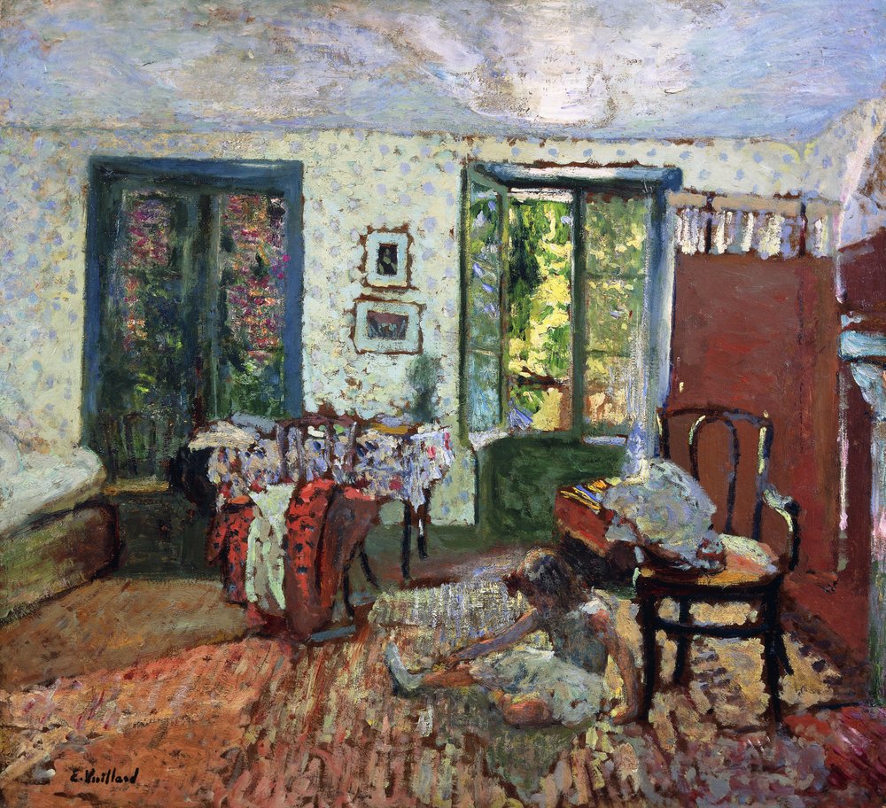 Annette in einem Innenraum, ca. 1903 von Edouard Vuillard