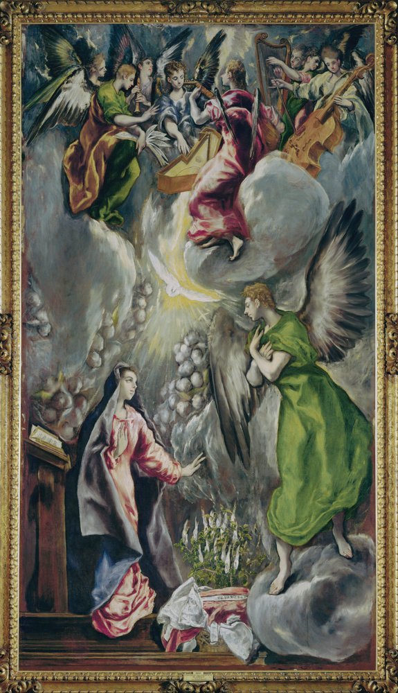 Die Verkündigung von El (1541-1614) Greco